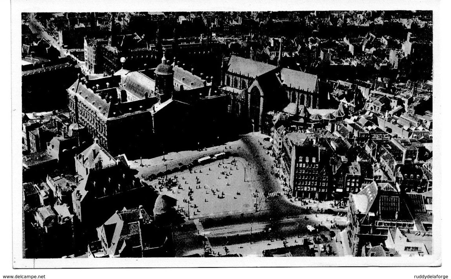 Carte postale - 12 / 284 LUCHTFOTO AMSTERDAM KONINKLIJK PALEIS OP DE DAM