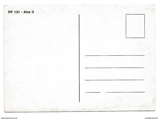 Carte postale - A HA A-HA AHA album scoundrel days PP 131