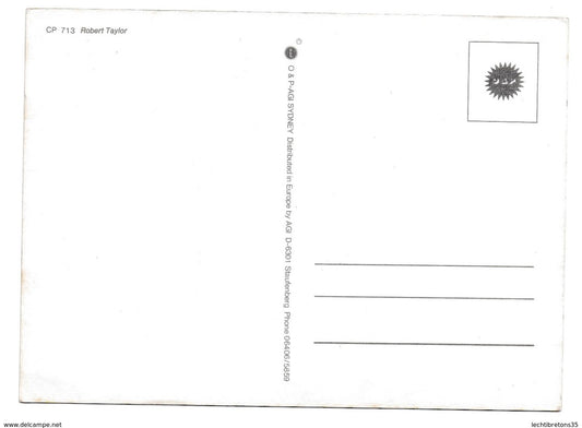 Carte postale - CP 713 ROBERT TAYLOR
