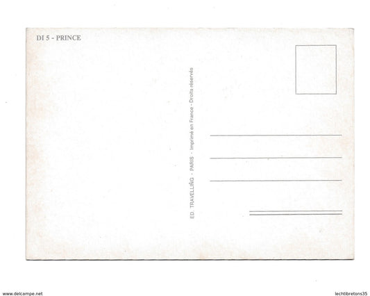 Carte postale - LE NOUVEAU PRINCE PURPLE RAIN DI 5 MOTO