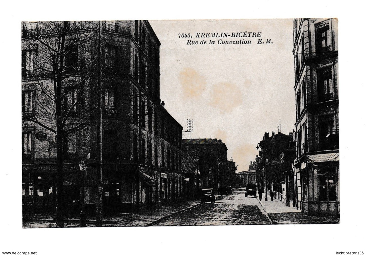 Carte postale - LE KREMLIN BICETRE RUE DE LA CONVENTION