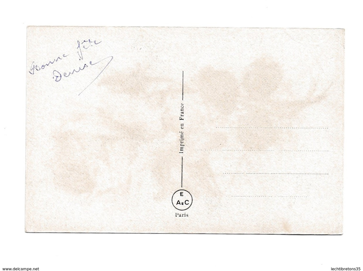 Carte postale - STE SAINTE CATHERINE ROSE FLEUR DESSIN
