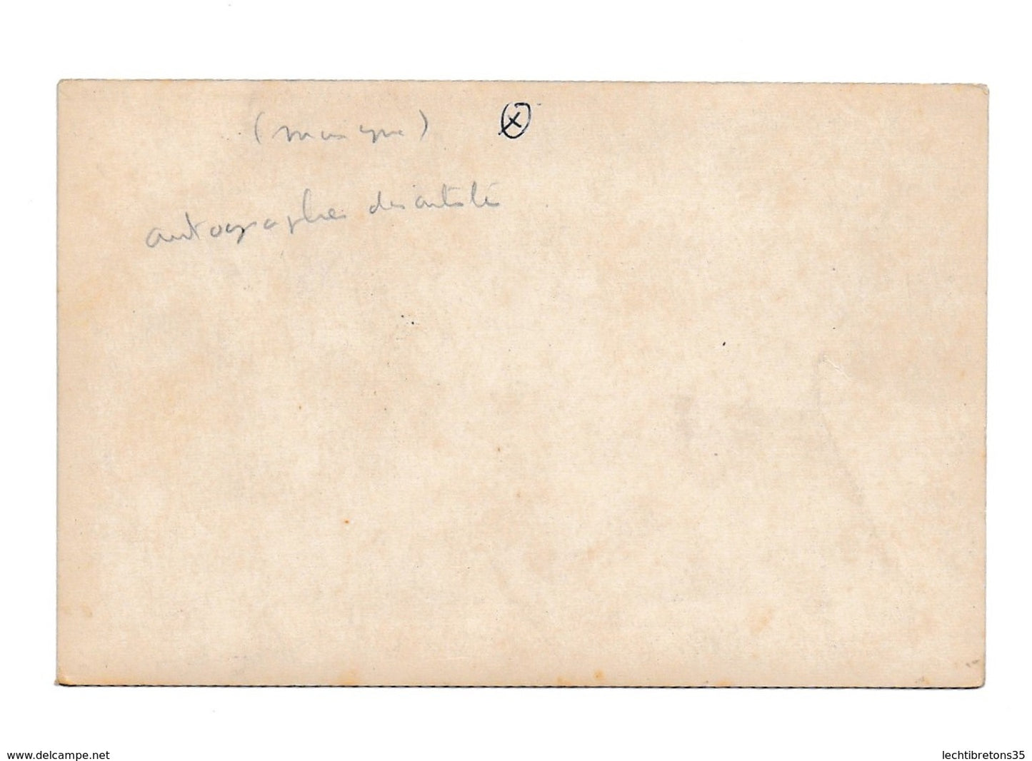 Carte postale - PHOTO AUTOGRAPHE DÉDICACE OPERA paulette merval marcel merkès à gerard gase
