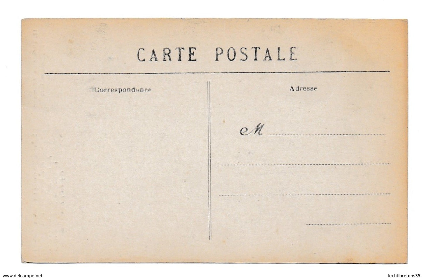 Carte postale - L'invasion Allemande Sept.1914 L'Eglise de MONTCEAUX-les-PROVINS après le bombardement EGLISE