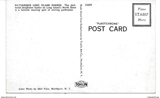Carte postale - PICTURESQUE LONG ISLAND HARBOR