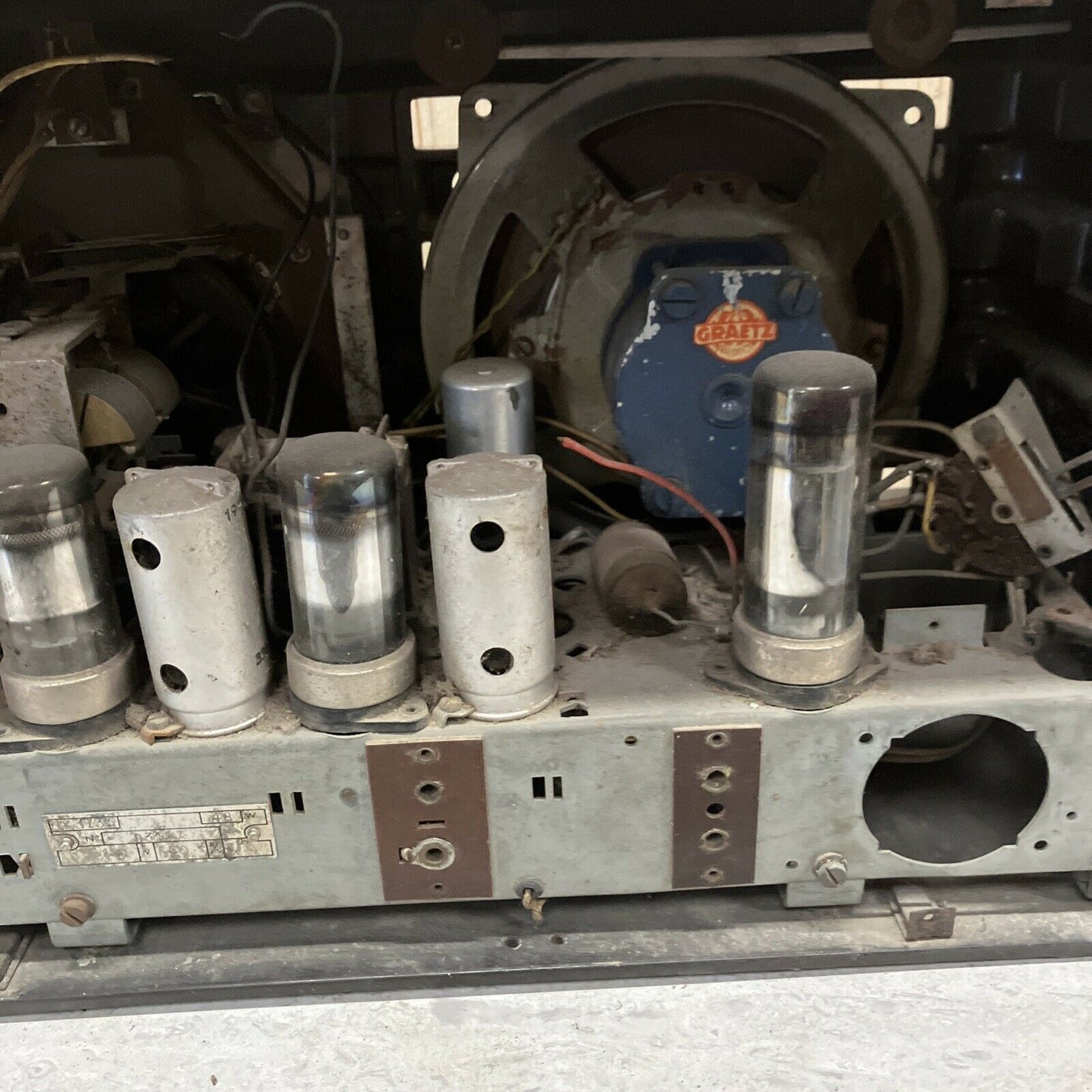 tsf philips bx 373 A Bakélite Radio Lampe