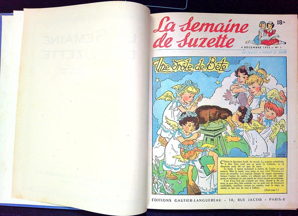Album – La Semaine de Suzette 1953 – Enfant – Gautier-languereau N1