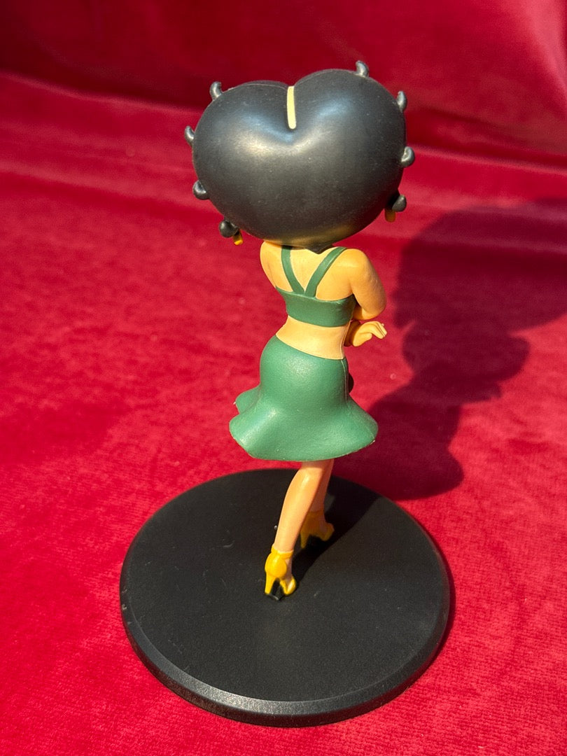 Figurine Betty Boop Fleischer Studios Robe Verte