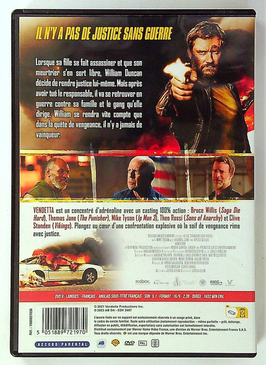Dvd Vendetta Bruce Willis Mike Tyson Ab Vidéo