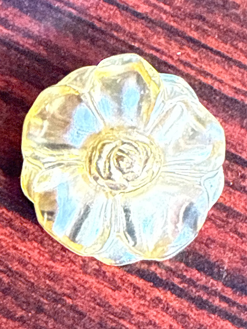 Broche – Kenzo – Broches – Fleur dorée vintage