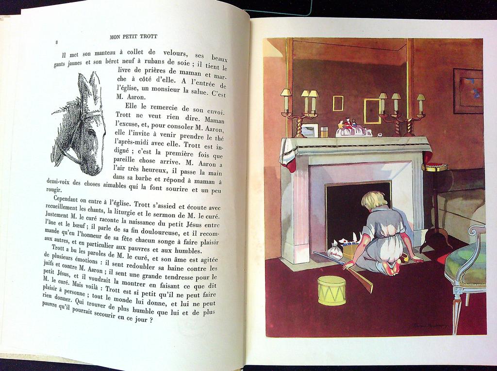 Livre – Mon Petit Trott – Enfant – Illustré Gedalge 1954