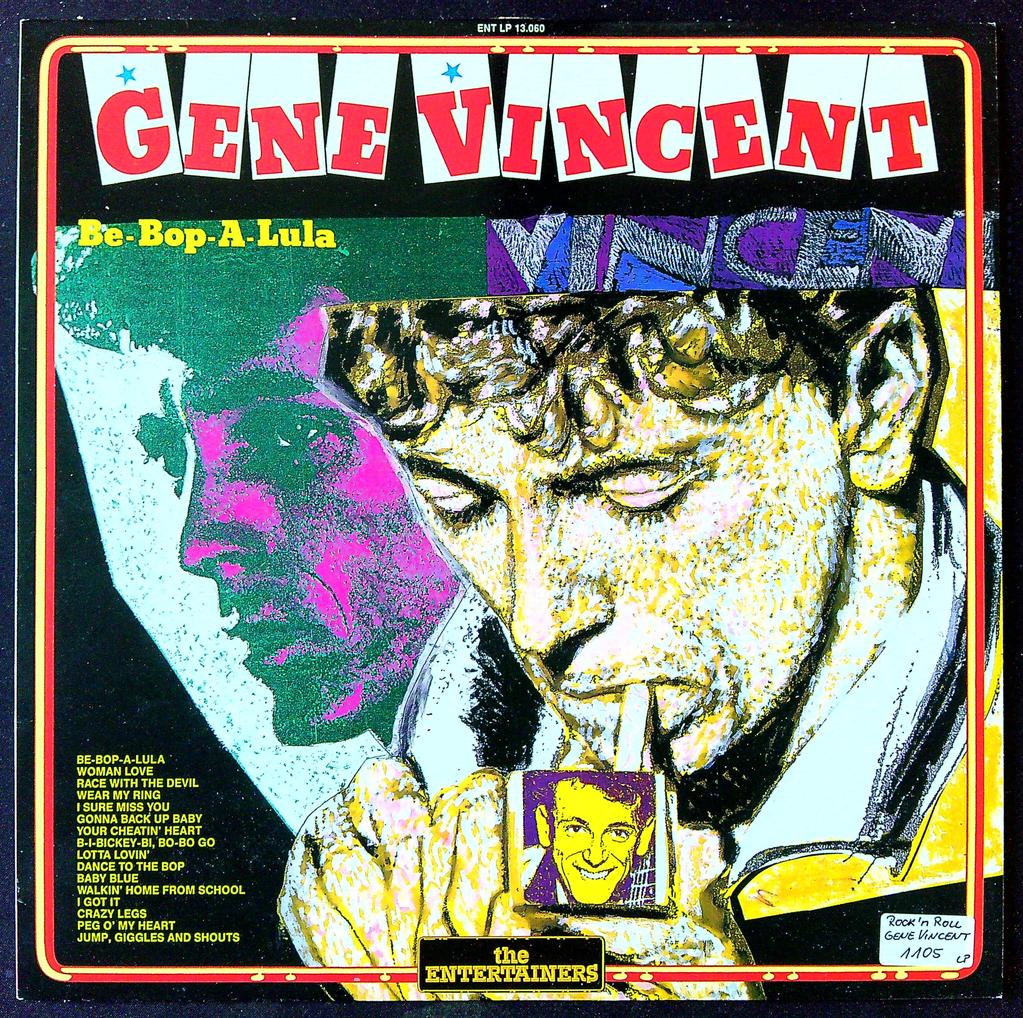 Vinyle Gene Vincent Be-bop-a-lula The Entertainers