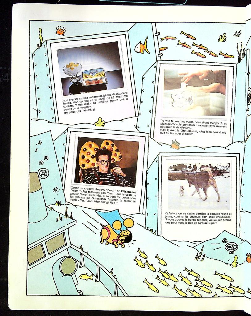 Album de collection Pub Album Tf1 1988 Bon état complet sauf vignette n 82