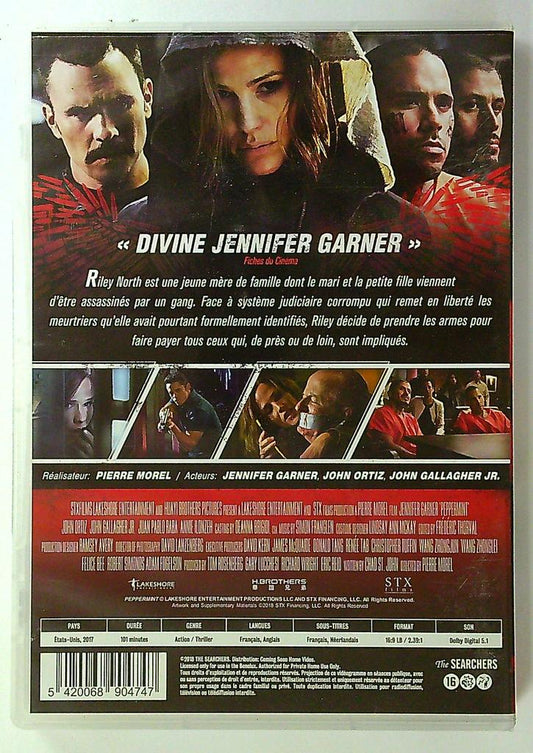 Dvd Peppermint Jennifer Garner Film Action Thriller