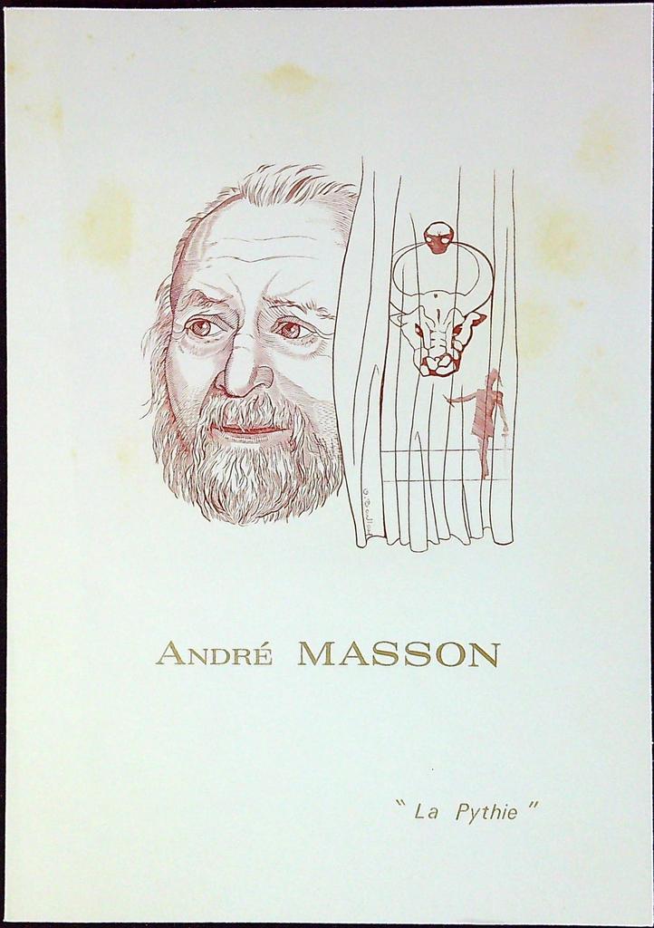 André Masson Enveloppe Dépliant Timbre 1er jour Encart Fdc Yvert et Tellier