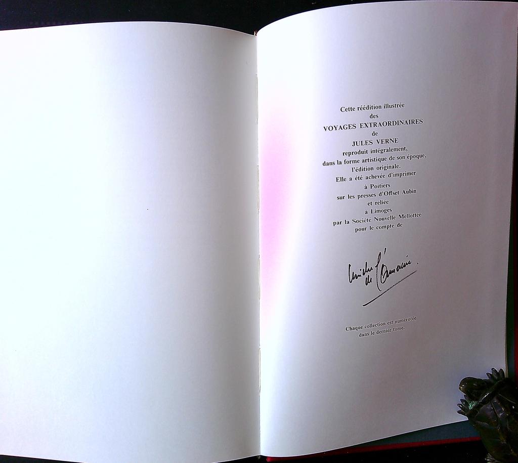 Livre – Jules Verne – Littérature – Réédition Hetzel 1977