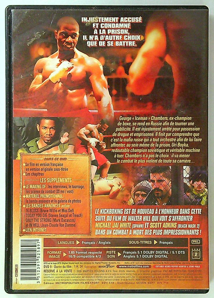 Dvd Un seul deviendra invincible : Dernier Round