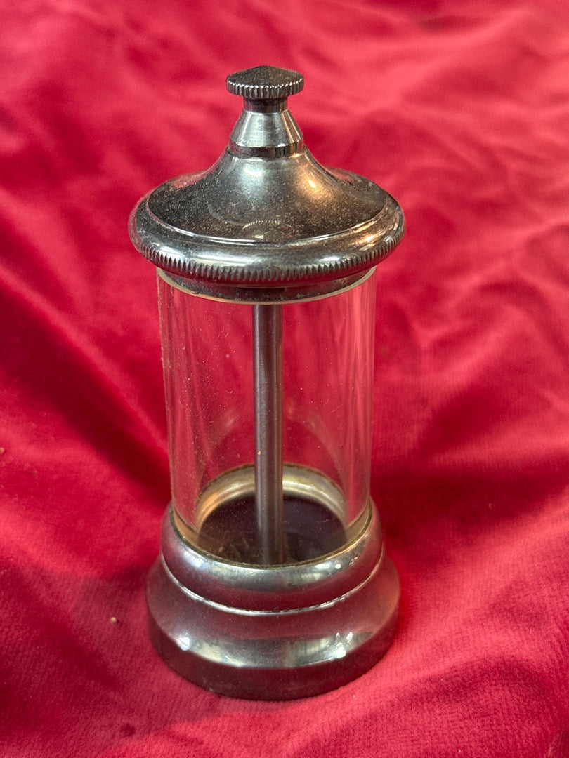 Moulin à poivre – G&c Italy – Cuisine – Vintage verre et métal