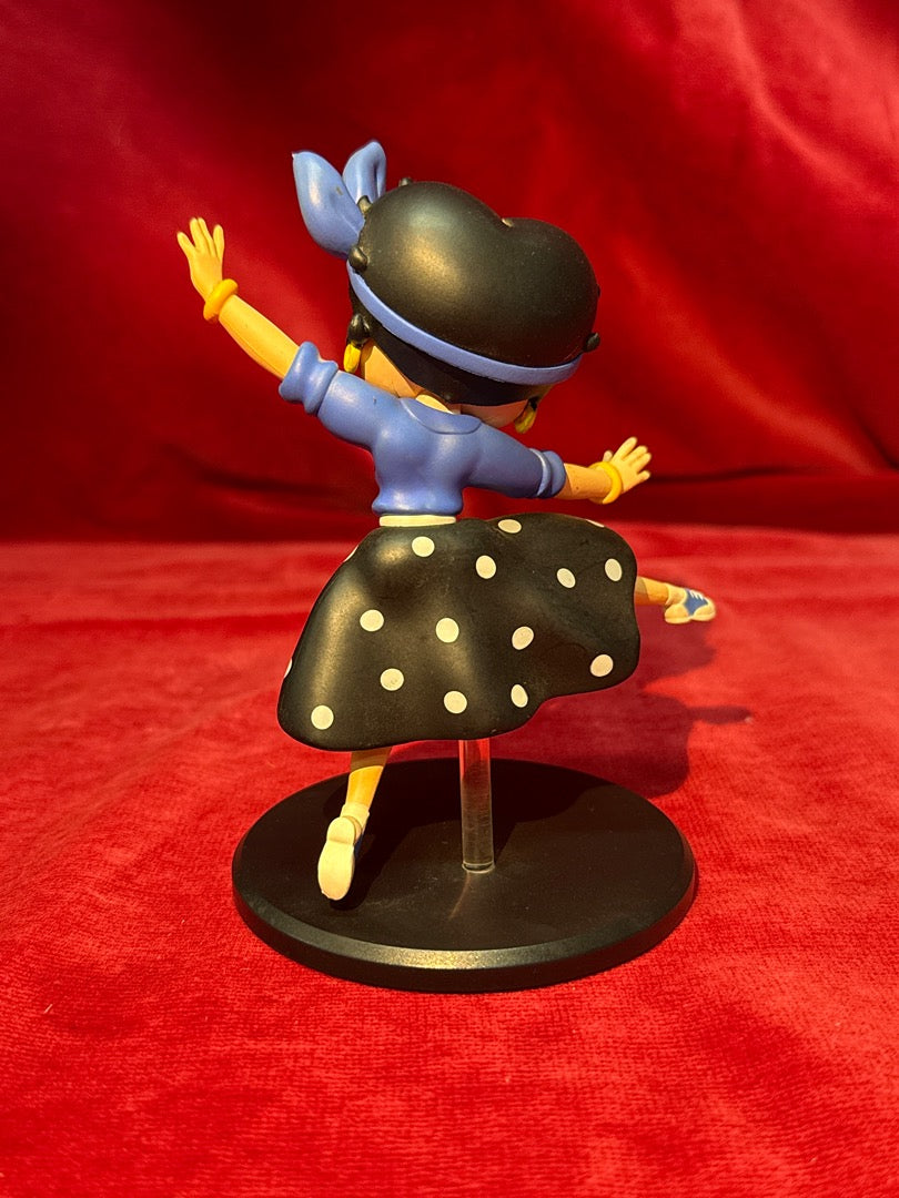 Figurine Betty Boop danseuse jupe à pois Fleischer Studios