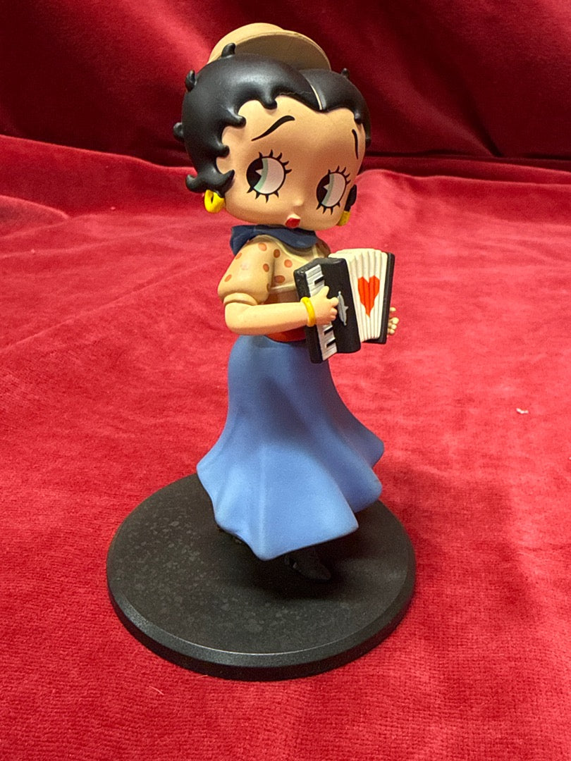 Figurine Betty Boop accordéon Fleischer Studios
