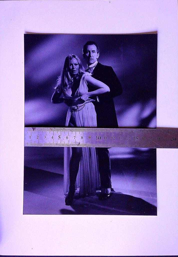 Photographie Veronica Carlson Peter Cushing
