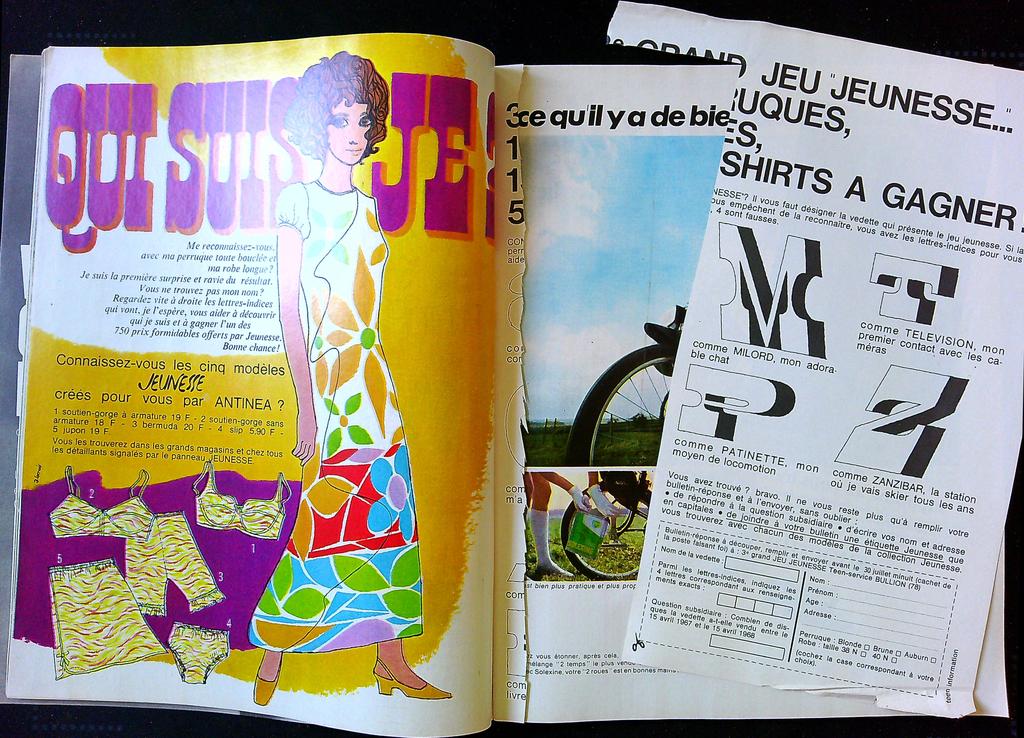 Magazine – Mlle Âge Tendre N°45 – Vintage – Twiggy