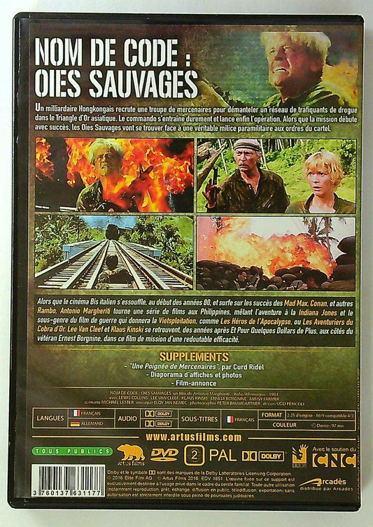 Dvd Nom de code : Oies sauvages - Artus Films