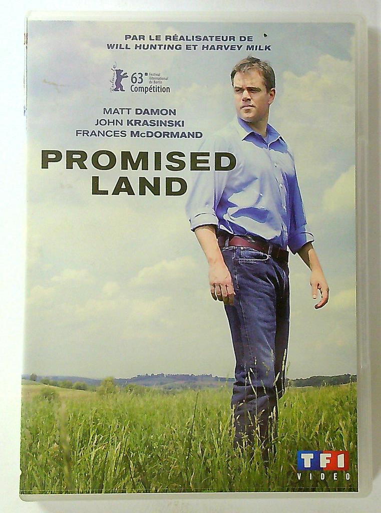 Dvd Promised Land avec Matt Damon
