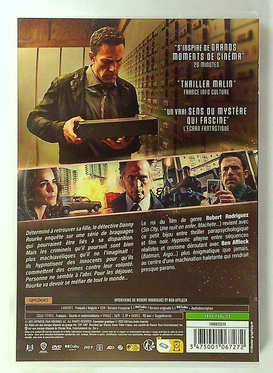 Dvd Hypnotic Ben Affleck Robert Rodriguez