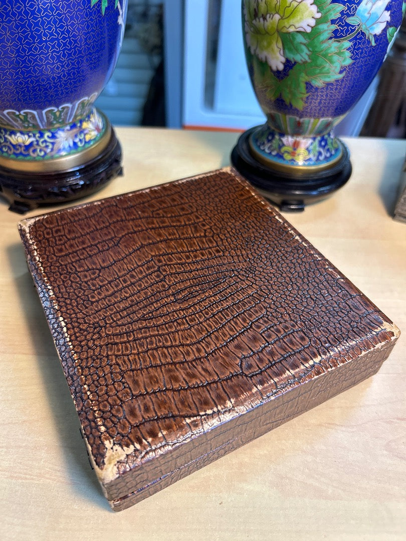 Cuillères à café – Métal argenté – Art de la table – Coffret vintage