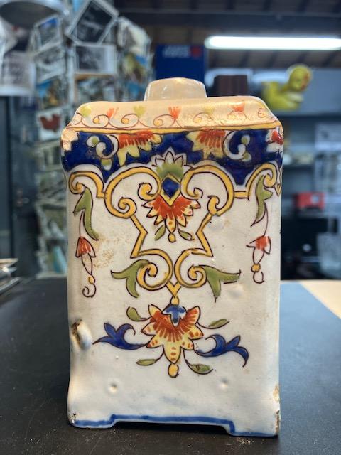 Bouteille – Céramique – Décoration – Ancien Multicolore
