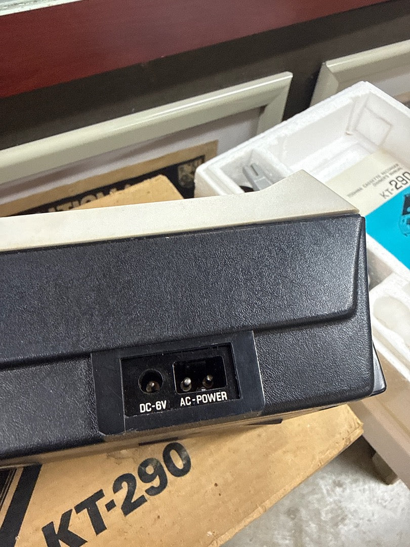 Magnétophone à cassette – Toshiba Kt-290 – Hi-fi – Vintage en boîte