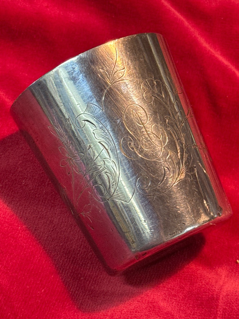 Timbale – Ercuis – Art de la table – Métal argenté