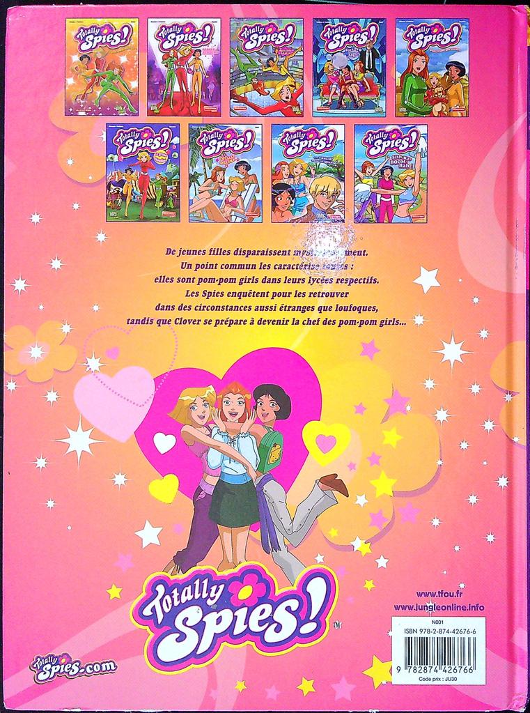 Livre Bd – Totally Spies – Sish Ka Boom Bah – Jungle Kids