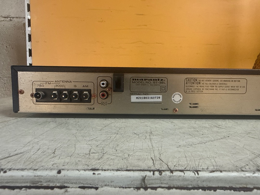 Tuner – Marantz St-35l – Hi-fi – Vintage noir