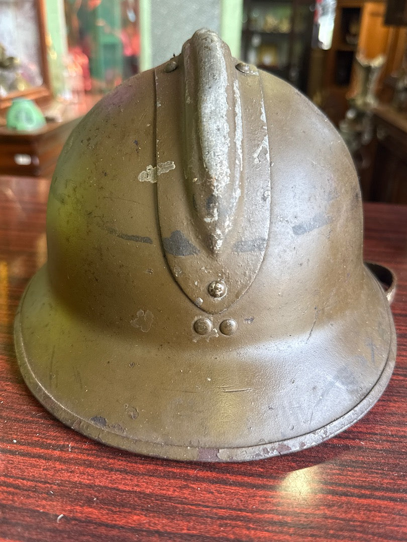 Casque Adrian de la Défense Passive Militaria Vintage