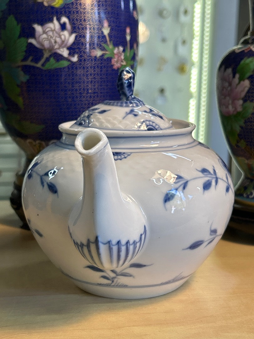 Théière Bing & Grøndahl fleurs