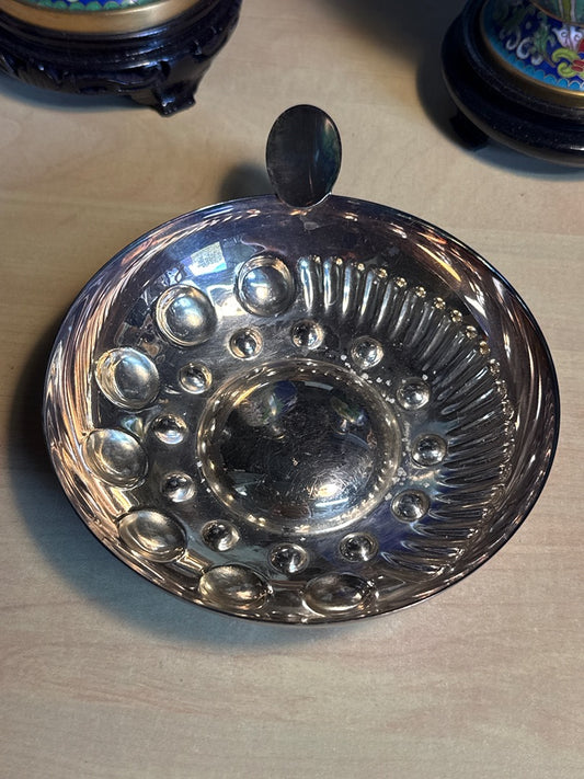 Tastevin France Arts de la table Métal argenté vintage