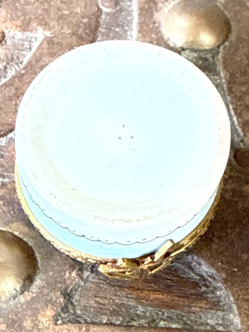 Boîte en porcelaine – Limoges – Décoration – Maçonnique