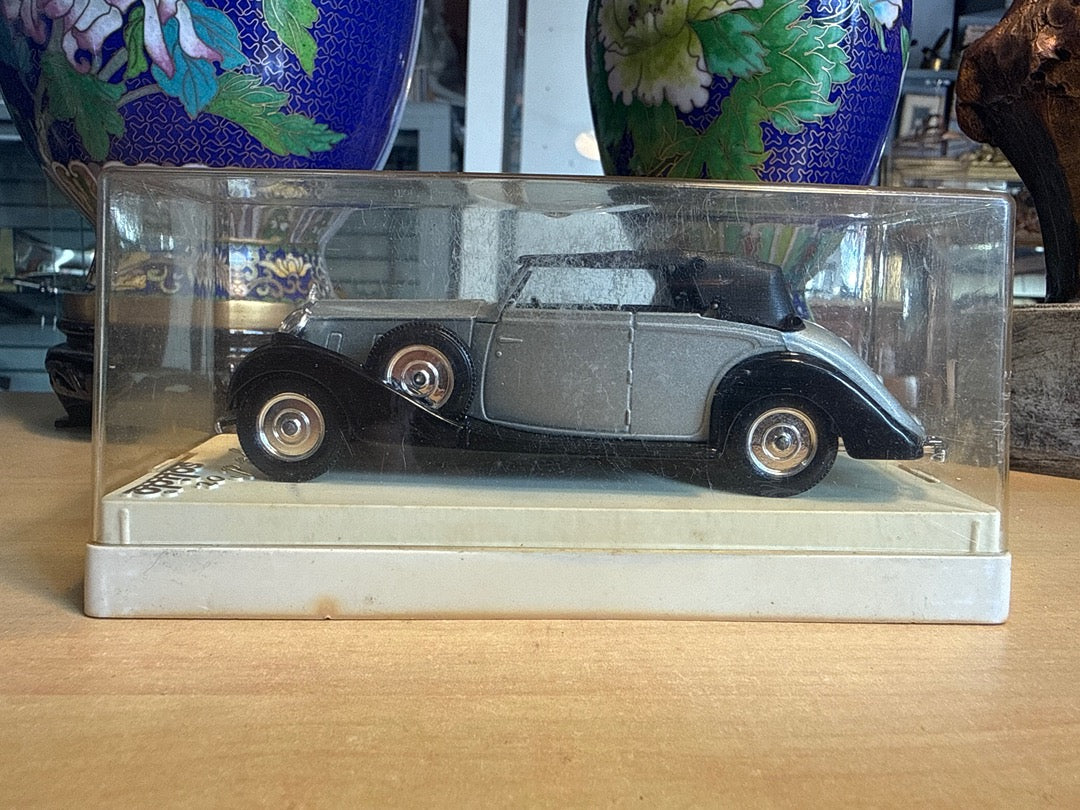 Voiture miniature – Solido Rolls Royce – Jouet – Gris noir