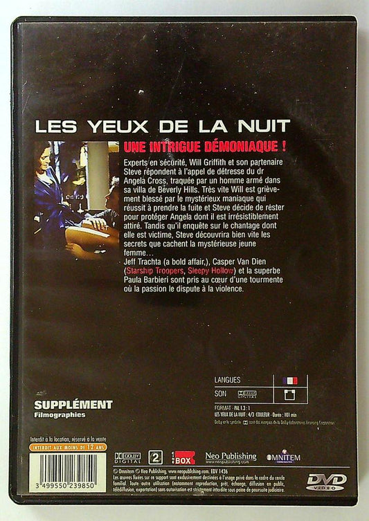 Dvd Les Yeux de la Nuit thriller-suspense