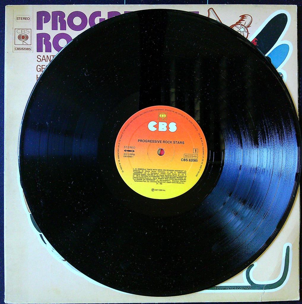 Vinyle Progressive Rock Stars Cbs