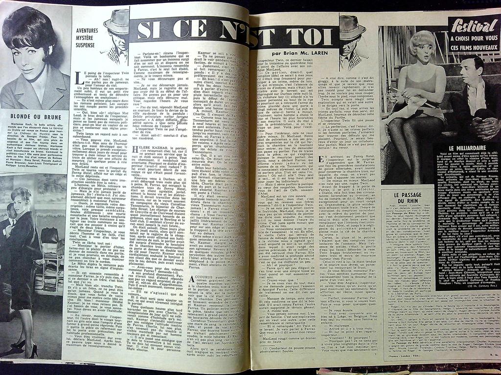Magazine Festival N° 592 – Cinéma – Revue vintage