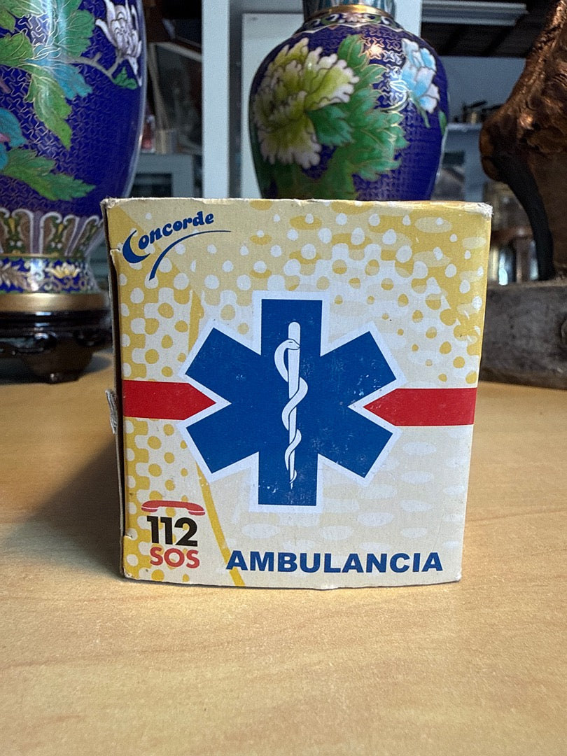 Voiture ambulance – Concorde – Jouets véhicules – Blanche avec boîte