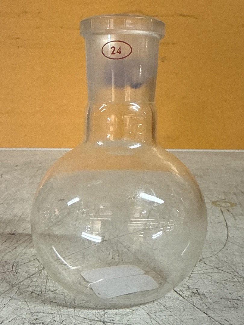 Ballon de chimie – Gsi – Décoration – En verre transparent col rôdé