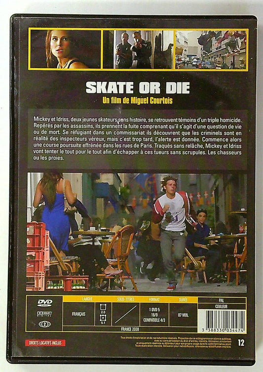 Dvd Skate or Die miguel Courtois