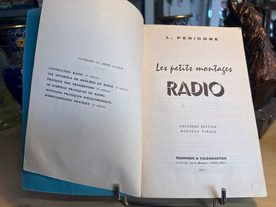 Livre L. Pericone – Les petits montages radio