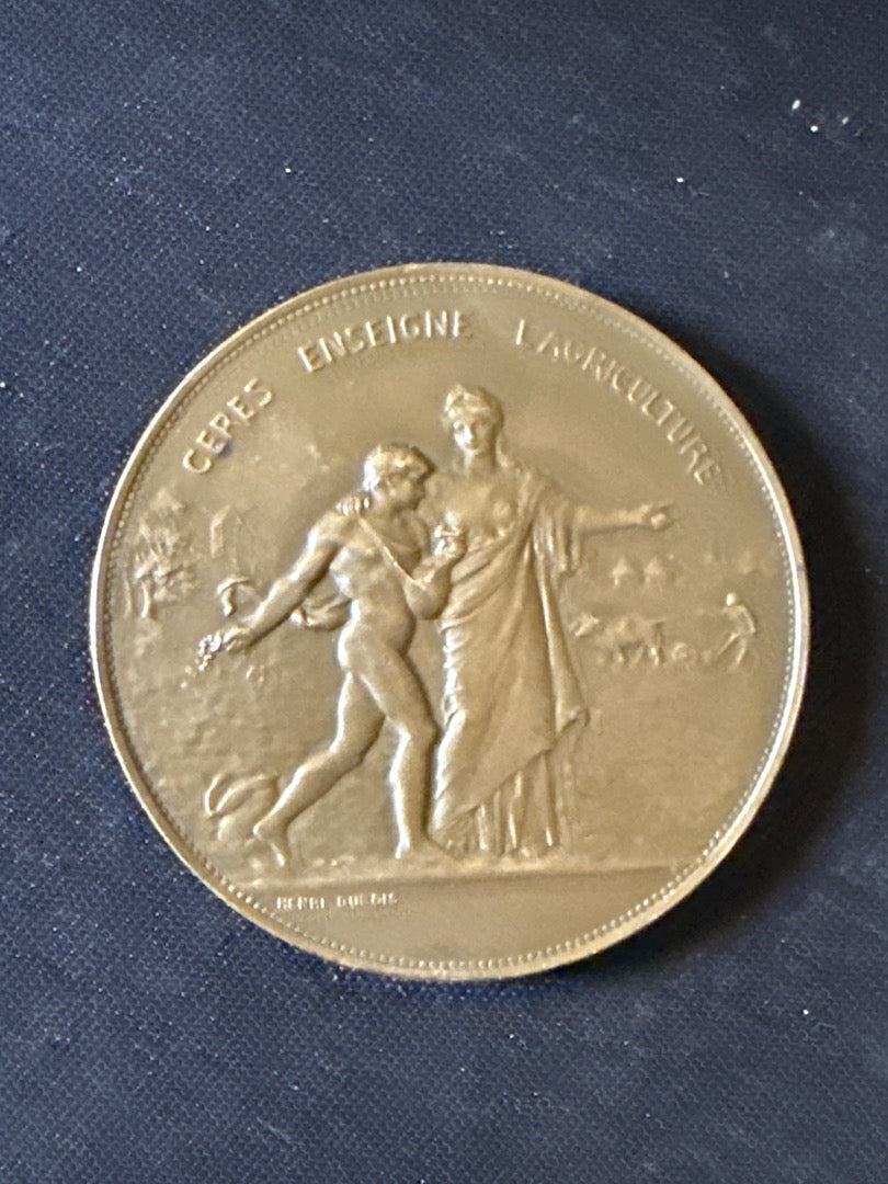 Médaille – Henri Dubois – Numismatique – Cérès l'agriculture