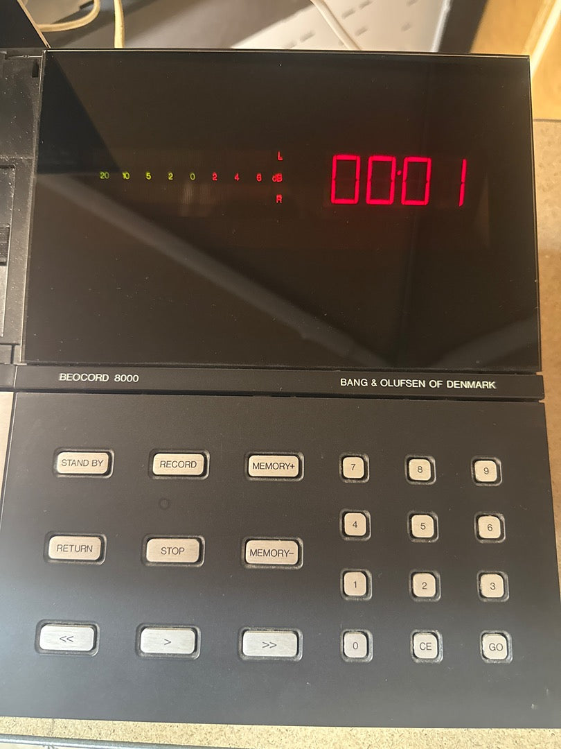 Lecteur cassette – Bang & Olufsen Beocord 8000 – Hifi – Rare
