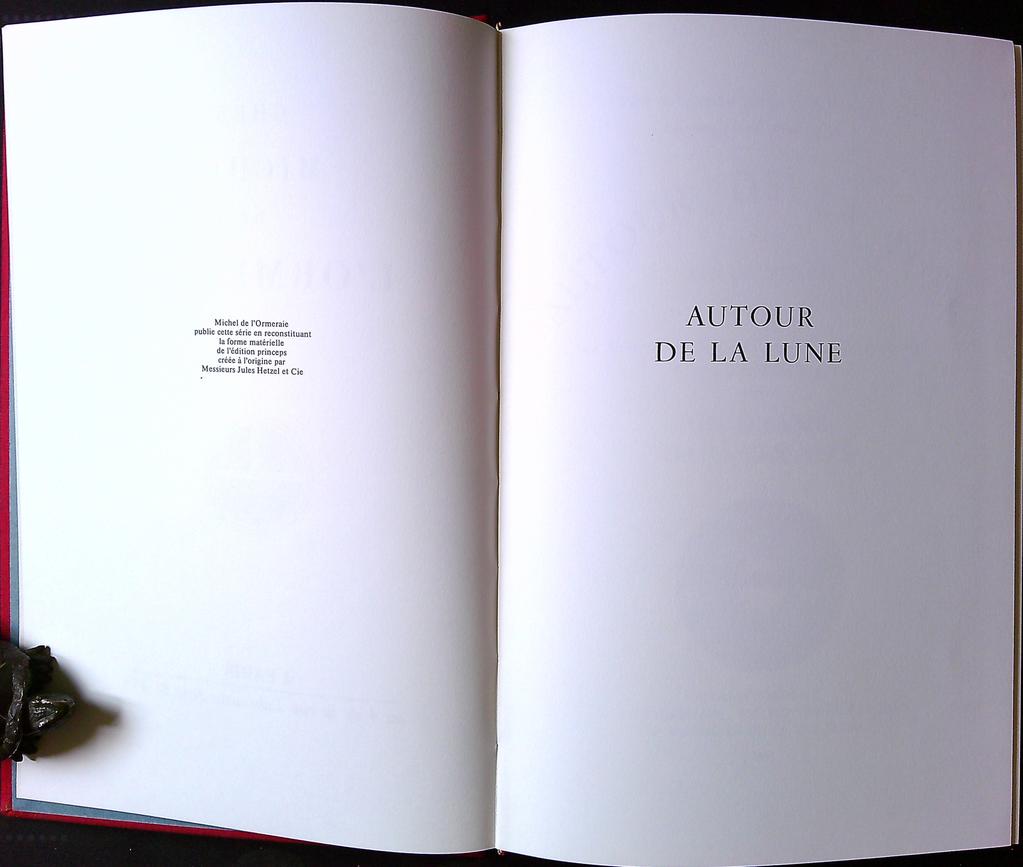 Livre Jules Verne – Autour de la Lune – Michel de l'ormeraie